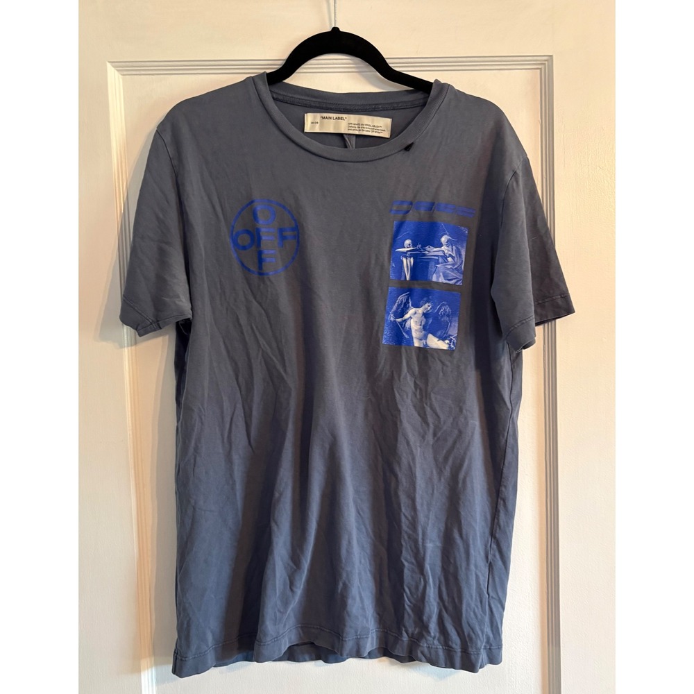 Off-White c/o Virgil Abloh Hardcore Carabaggio Oversized T-Shirt Size Medium